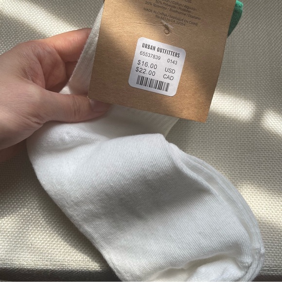 UO Socks with Cherry Icon - Picture 3 of 3